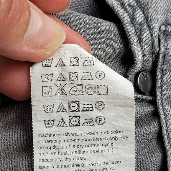 Calvin Klein Jeans Woman’s Gray Slim Boyfriend jeans size 2 - Picture 10 of 12